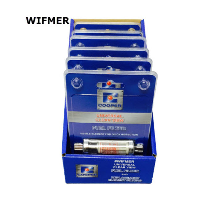 Wesfil Plastic In-line Fuel Filter WIFMER