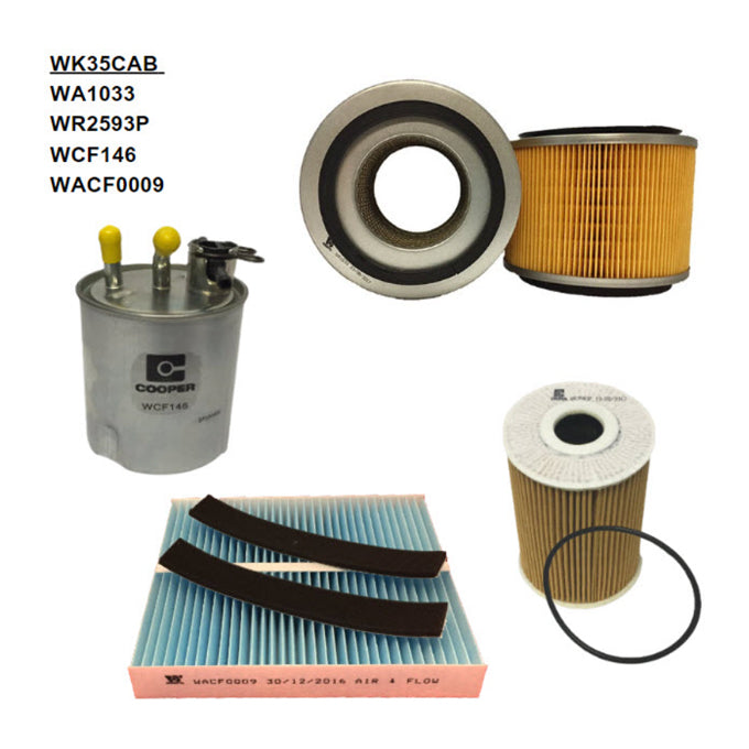 Wesfil Filter Service Kit WK35CAB
