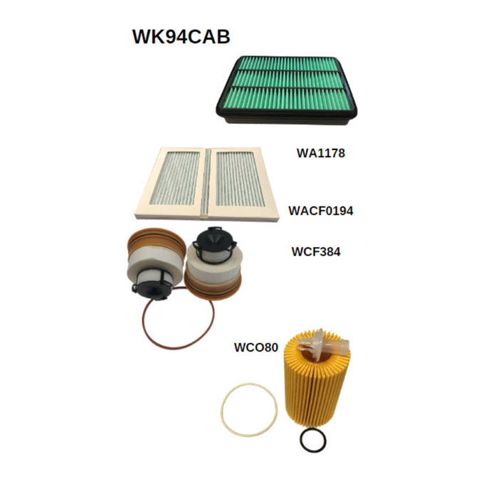 Wesfil Filter Service Kit WK94CAB