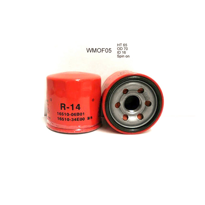 Wesfil Motorcycle Oil Filter WMOF05