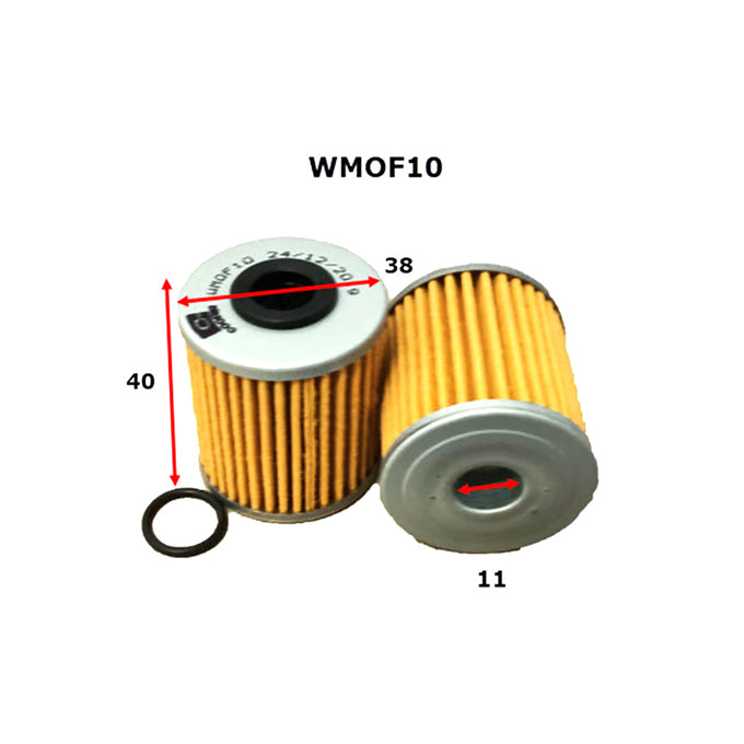 Wesfil Motorcycle Oil Filter WMOF10