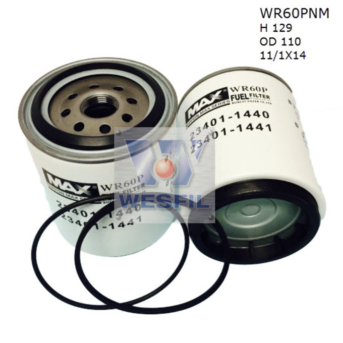 Wesfil Diesel Fuel Filter WR60PNM