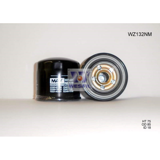 Wesfil Diesel Fuel Filter WZ132NM