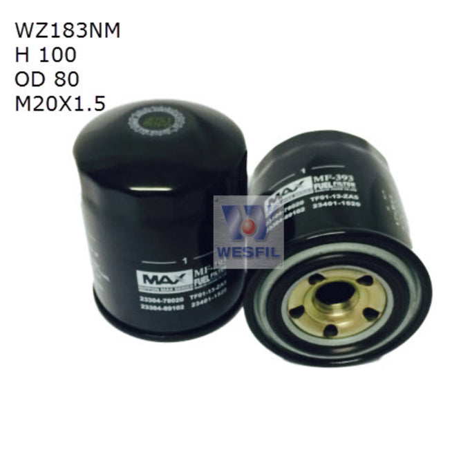 Wesfil Diesel Fuel Filter WZ183NM