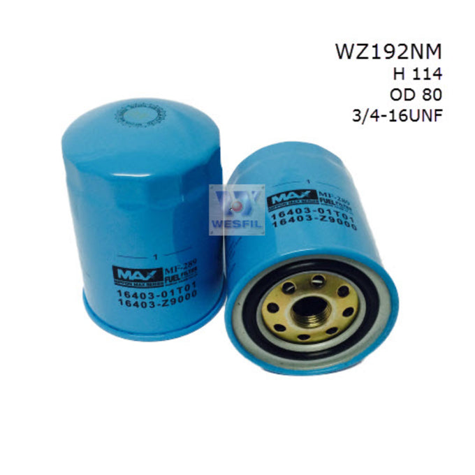 Wesfil Diesel Fuel Filter WZ192NM