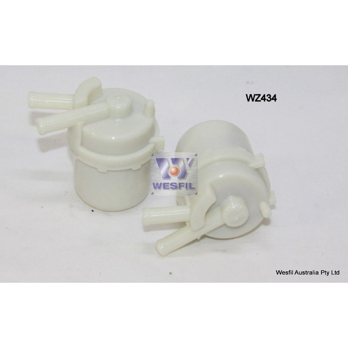 Wesfil Plastic In-line Fuel Filter WZ434