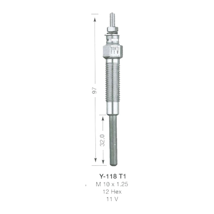 NGK Glow Plug Y-118T1