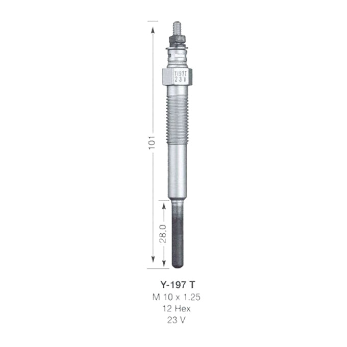 NGK Glow Plug Y-197T