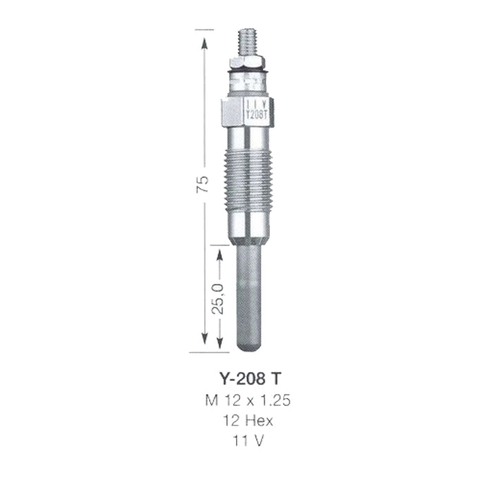 NGK Glow Plug Y-208T
